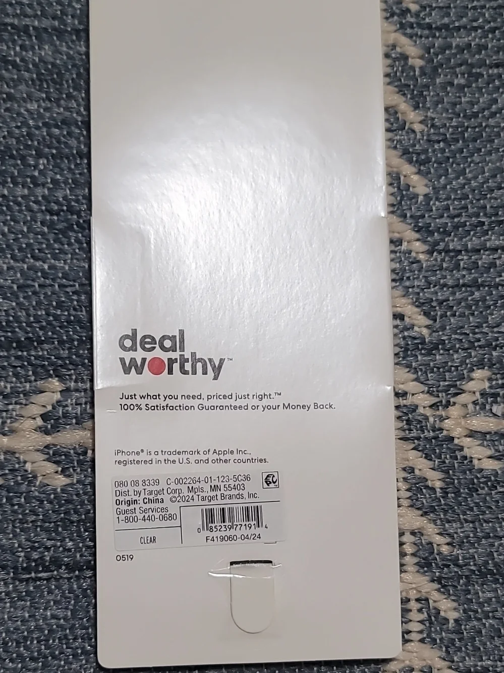 Clear Phone Case for iPhone 15 Pro - Transparent